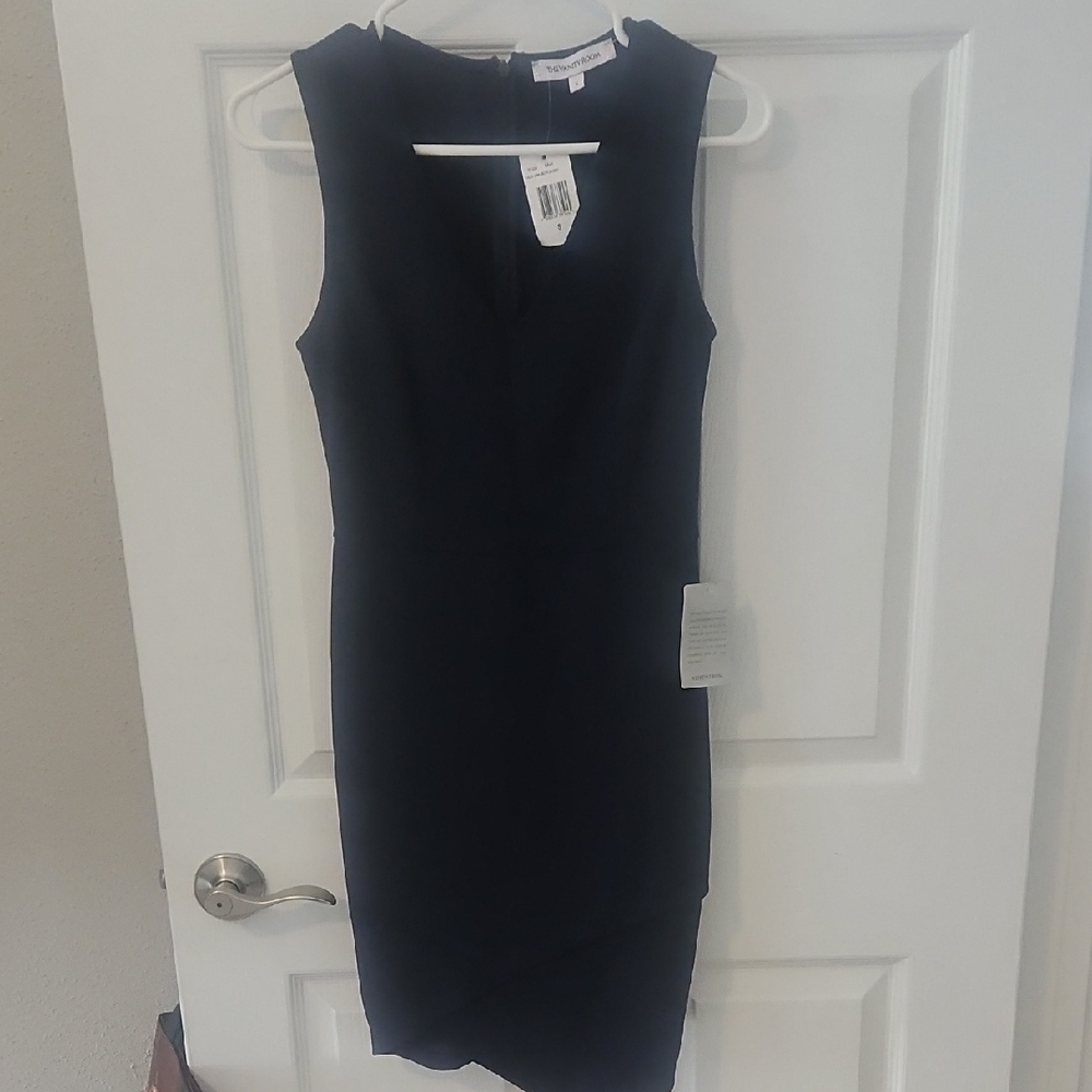 Nordstrom Elegant Black Sleeveless Mini Dress